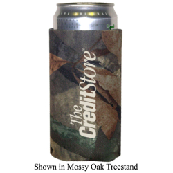 JIT28TC - Mossy Oak Trademark Camo Premium Collapsible Foam 12oz Heineken "Slim" Can Insulator