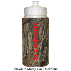 JIT05TC - Mossy Oak Licensed Camo Premium 16oz Foam Insulated Sports Squirt Bottle
