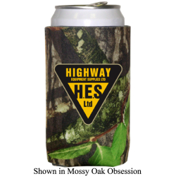 JIT24TC - Mossy Oak Licensed Camo Premium Collapsible Foam 10oz Can Insulator