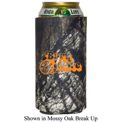 JIT17TC - Mossy Oak Premium Collapsible Foam 16oz Tall Boy / Energy Drink Insulator