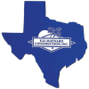 JIT10 - 6" Texas Shaped Premium Foam Coaster