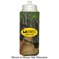 JIT07TC - Mossy Oak Premium 32oz Foam Insulated Sports Squirt Bottle