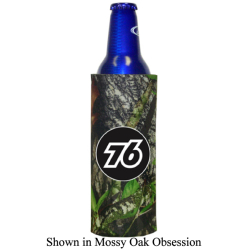 JIT29TC - Mossy Oak Premium Collapsible Foam 16oz Budweiser Aluminum Bottle Coolie