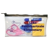 JIT72CV - 10.5" x 5.5" Clear Vinyl Utiliity Bag