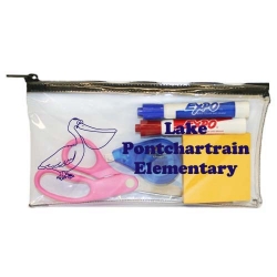 JIT72CV - 10.5" x 5.5" Clear Vinyl Utiliity Bag