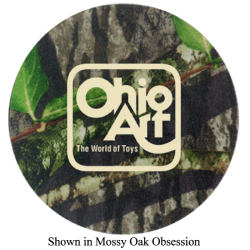 JIT12TC - Mossy Oak 4" Round Shaped Premium Foam Coaster