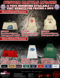 Canvas Aprons Made In USA!