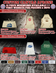 Canvas Aprons Made In USA!