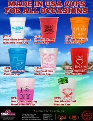 Made In USA Cups!
