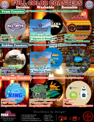Full Color Coasters Made In USA!