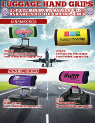 Foam Padded Luggage Hand Grips!